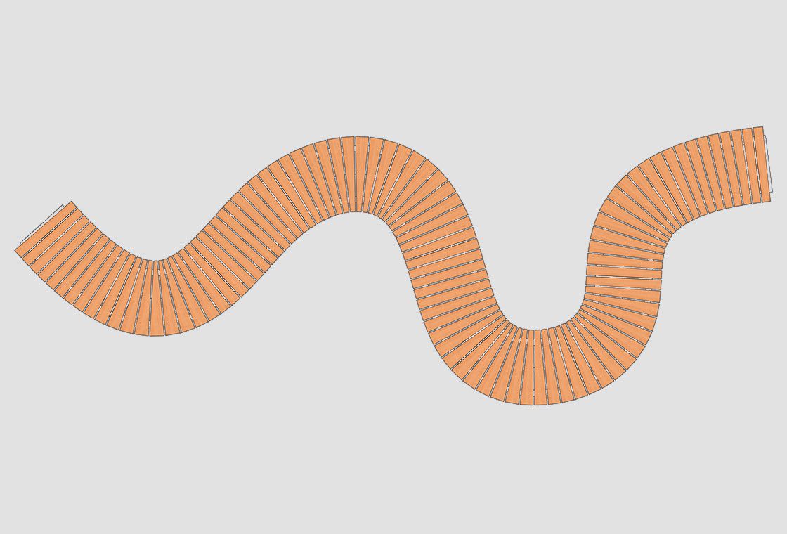 Runde Sitzbank nach Ihrer Wahl