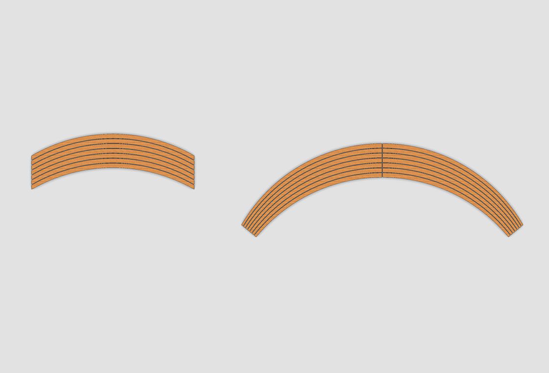 IDEM : le banc en arc simple avec une dynamique passionnante