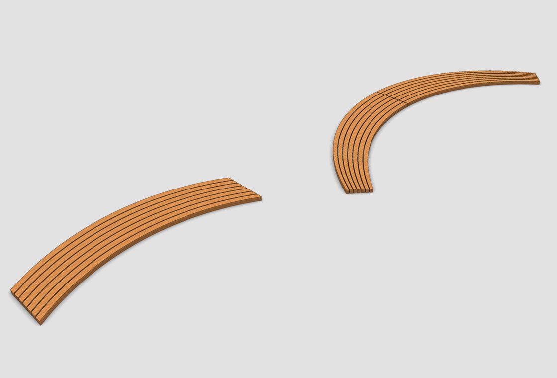 Creative interplay of forms and a wealth of combinations